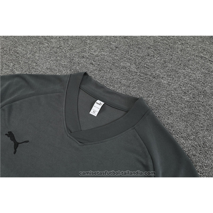 Chandal del Borussia Dortmund Manga Corta 22/23 Gris - Pantalon Corto